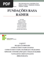 Fundações Radier