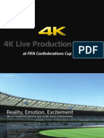 4K Production Trial at FIFA Confederations Cup 2013