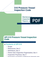 API 510 Pressure Vessel Inspection