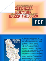 Istorija Kulture Backe Palanke