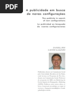 a publicidade em busca de novas configurações