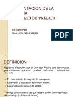 Exposicion Papeles de Trabajo Con Dinamica