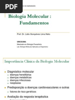 Aula 1 - Fundamentos Da Biologia Molecular (Lidio)