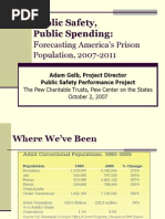 Forecasting america’s prison population, 2007-2011