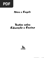 MARX; ENGELS. Textos Sobre Educação e Ensino.pdf