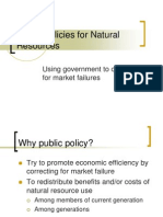 Types and Goals of Public Policy