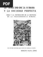 Buda y La Instrucción de La Doctrina de La Trascendencia Humana Ilustrada Por Cristo
