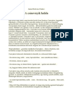 Anton Pavlovics Csehov A Csinovnyik Halála PDF