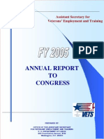 Department of Labor: FY2005 Annual Report To Congress