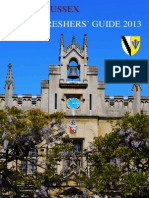 Sidney Sussex College Freshers' Guide 2013