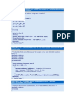 C Programming Logics - 3