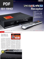 Mktech Is1-19Hd & Receptor: Receptor PVR de Satelit Si Semnal Terestru Raport de Testare