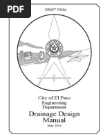 Drainage Design Manual Final Draft