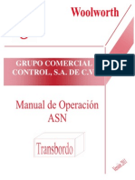 Manual de ASN Transbordo