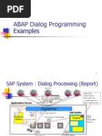 ABAP Dialog Programming Examples (Scribd)