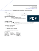 Resume Template-1 Doc23