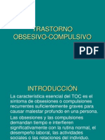 Trastono Obsesivo - Compulsivo