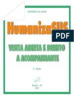 Humanizasus Visita Aberta Direito Acompanhante