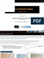 GSA Global LTE Market Update 190913