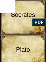 Socrates, Plato and Aristotle