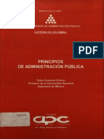 LIBRO - Principios de Administración Pública - CulturaGeneralParaPanistas
