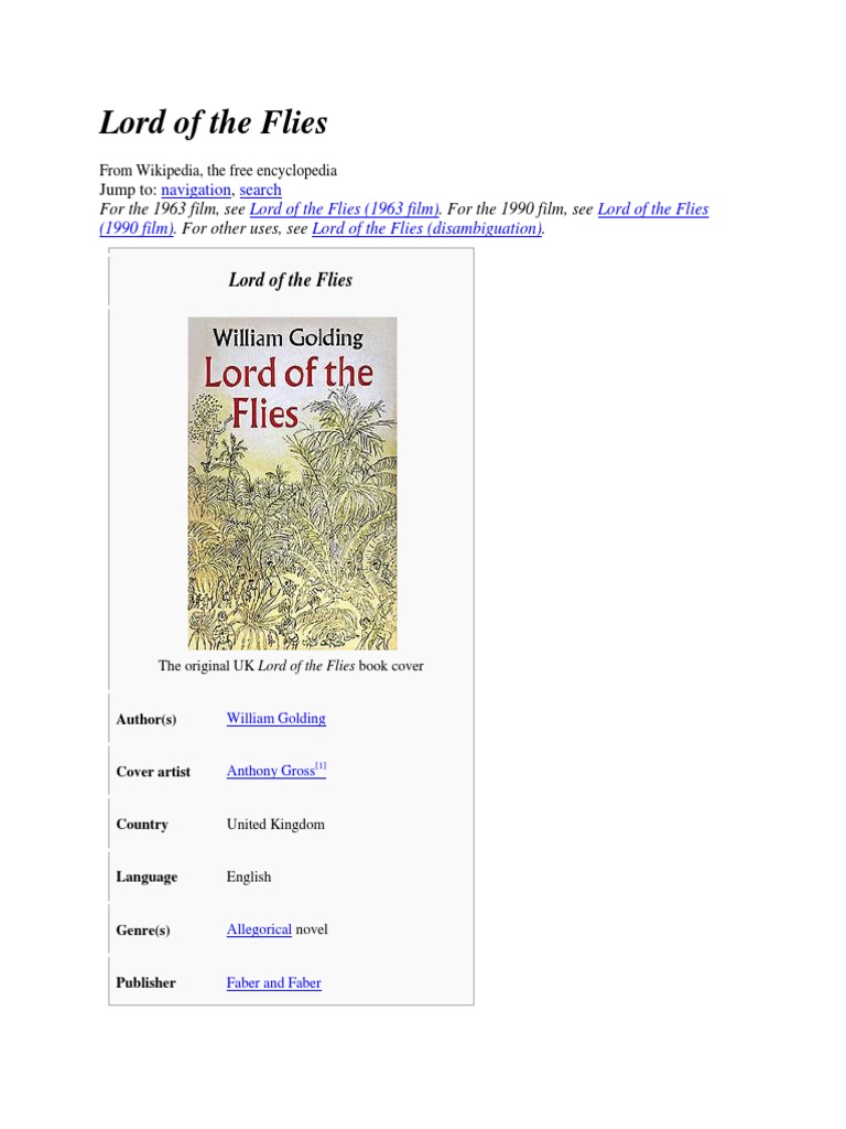 Lord of The Flies | PDF