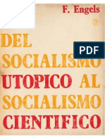 F. Engels - Del Socialismo Utópico Al Socialismo Científico