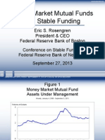 Money Market Mutual Funds and Stable Funding
