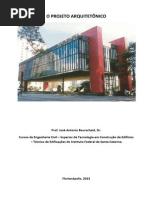 O Projeto Arquitetônico