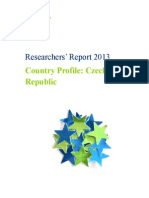 Researchers' Report 2013: Country Profile: Czech Republic