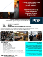 Media Relations August 2009