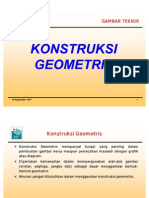 Konstruksi Geometris Gambar Teknik PDF