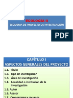 Esquema de Proyecto Modificado