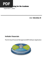 Netsuite Day 1