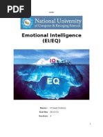 Download Emotional Intelligence EIEQ by MSaad Siddiqui SN17158638 doc pdf
