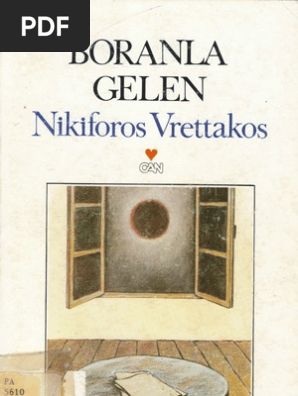Nikiforos Vrettakos Boranla Gelen To Agrimi Kai I Kataigida