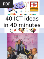Download 40 ICT Ideas in 40 Minutes by api-14622087 SN17159640 doc pdf