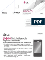 Celular LG E400 (Limba Romana)