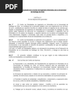 Estatuto Orgánico de la carrera de Ingeniería Informática de la Universidad de Santiago de Chile