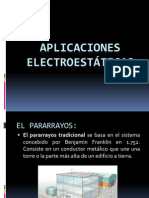 Aplicaciones Electroestaticas