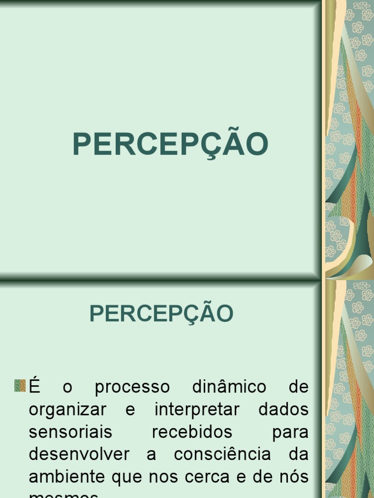 Percepcao | PDF