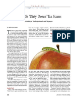 The IRSs Dirty Dozen Tax Scams