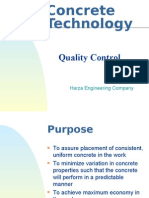 Quality Control: Harza Engineering Company