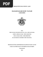 Buku Ajar Dasar-Dasar Ilmu Tanah Edisi 2012 PDF