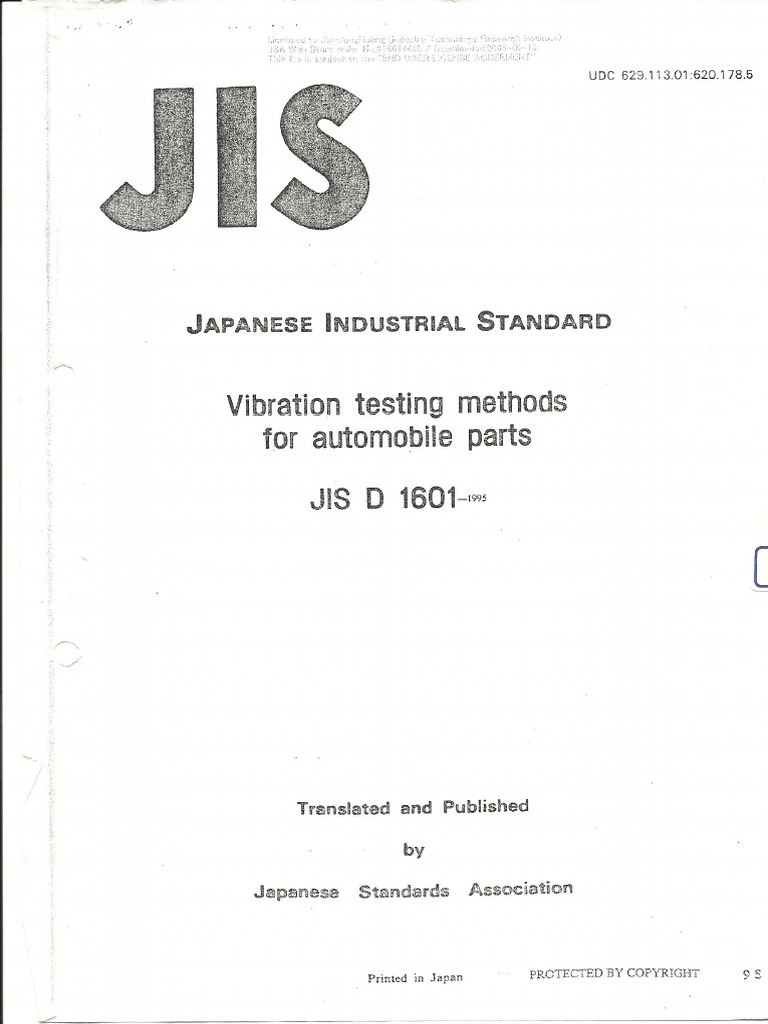 JIS standard