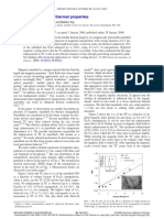 Nanofluid With Tunable Thermal Properties: Physics