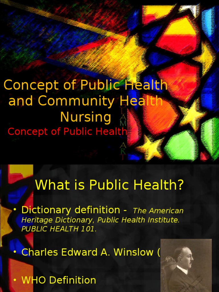 Public Health and Community Nursing Concepts | PDF