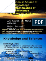 Revelation As Source of Knowledge