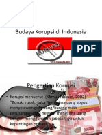 Budaya Korupsi Di Indonesia
