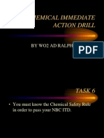 Chemical Immediate Action Drill